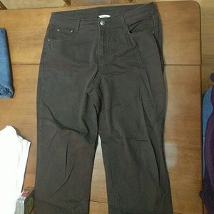 Charter Club brown denim jeans